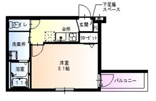 フジパレス堺鳳中V番館【3階】の間取り