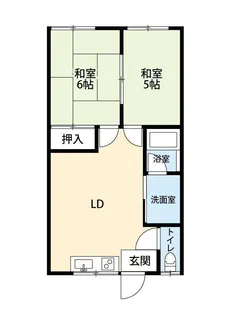FRメゾン1【2階】の間取り