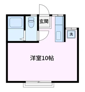ハウスヤコウ【2階】の間取り