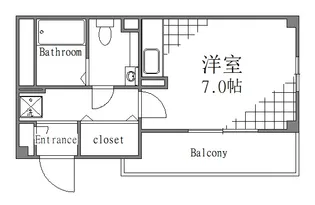 ライフル・レオ【1階】の間取り