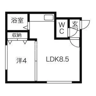 S-ing 2nd【3階】の間取り