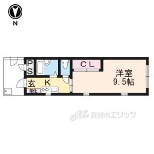 リバティハウス【2階】の間取り