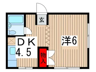 双葉ハイツ【1階】の間取り