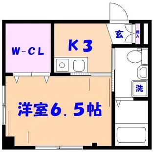 レジデンスゴトウ【2階】の間取り