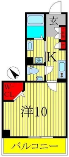 ケーズグレスト柏【2階】の間取り