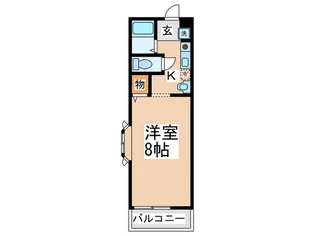 ドミールヨシダ【1階】の間取り