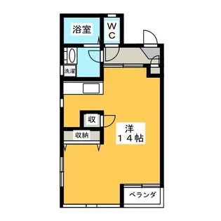 MILLENIUM02【1階】の間取り