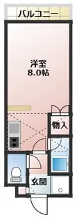 ロイヤルカーサC【2階】の間取り
