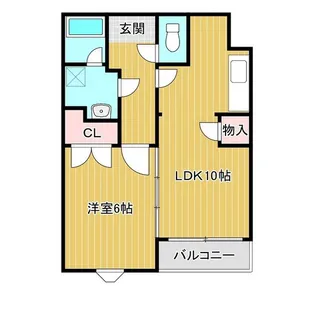 ラ・ヴィラ大沢野【4階】の間取り