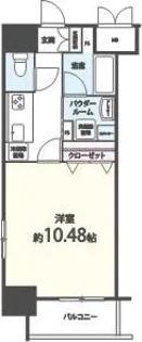 シエル新堀【3階】の間取り