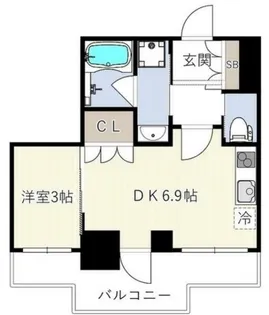 ES-Grande木場公園【3階】の間取り