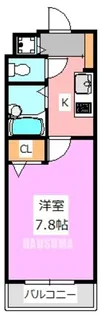 グランヴァン駒込染井【4階】の間取り