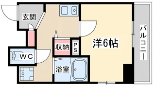 ラナップスクエア南森町【5階】の間取り