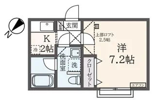 リヴァービューテラスの間取り