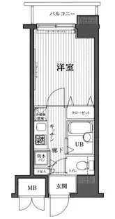ガラ・ステージ南大塚【2階】の間取り