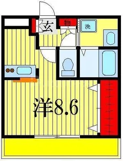 アウローラ【1階】の間取り
