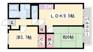 JAサンガーデン高柳【1階】の間取り