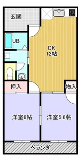 ライフステージヒロ【1階】の間取り