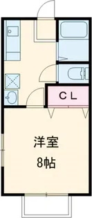 グランビュー川崎【2階】の間取り