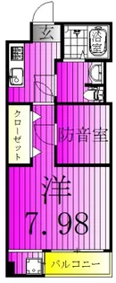 SKリデンテ白井笹塚II【1階】の間取り