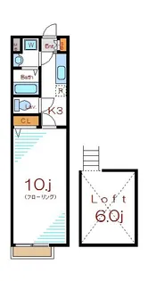 シャルメ【2階】の間取り