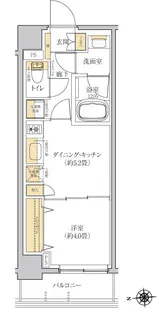 グレーシアフィット羽沢横浜国大【4階】の間取り