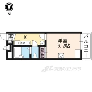レオパレスドミール【3階】の間取り
