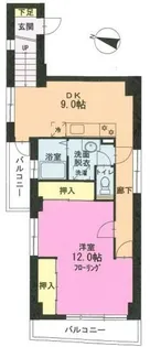 NC FLAT【2階】の間取り