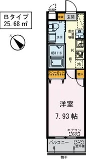 アドラステア【2階】の間取り