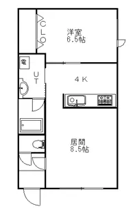 ブセナテラス2【2階】の間取り