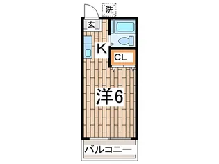 シャトル金沢【2階】の間取り