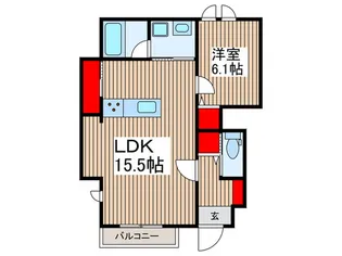 Windsor Court North【1階】の間取り