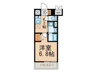 gloire Yz【4階】の間取り