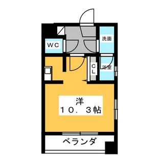 グラン・アベニュー西大須【12階】の間取り