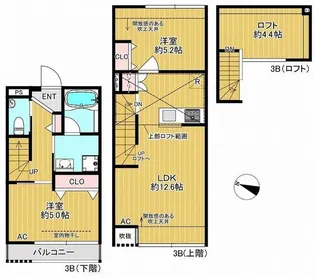 KB 1stの間取り