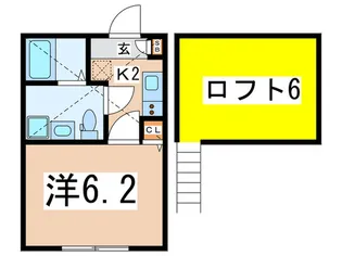 プリマヴェーラ逗子【1階】の間取り