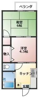 テラスオーツ【2階】の間取り