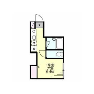 ベイルーム吉野町【3階】の間取り