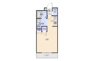 マンションミレニアム【1階】の間取り