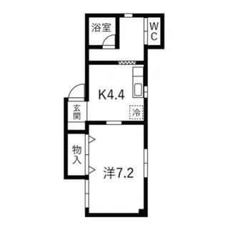 マイルストーン【3階】の間取り