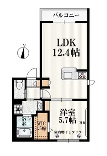 K cube【2階】の間取り