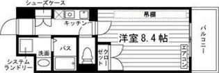 アブレスト西宮【3階】の間取り