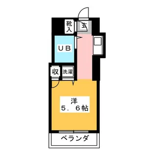 ネオマイム鶴見フルレゾン【4階】の間取り