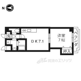 ラ・カーニャ【4階】の間取り