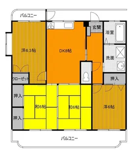 ミラドール前田【1階】の間取り