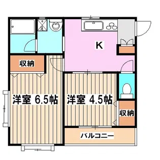 Jハウス【2階】の間取り