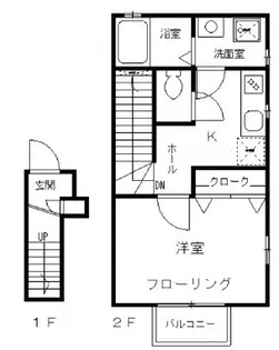 デザインコート三宿の間取り