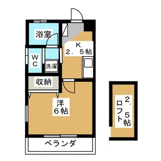 プリマベーラ能見台【2階】の間取り