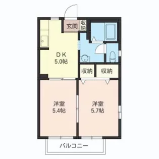 コスモS・K【1階】の間取り