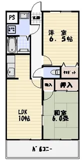 コンフォール清和【2階】の間取り